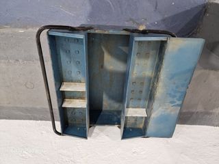 CAJA   ANTIGUA METALICA DE HERRAMIENTAS