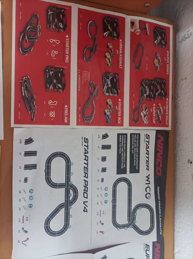 Lote Ninco documentos coleccionista