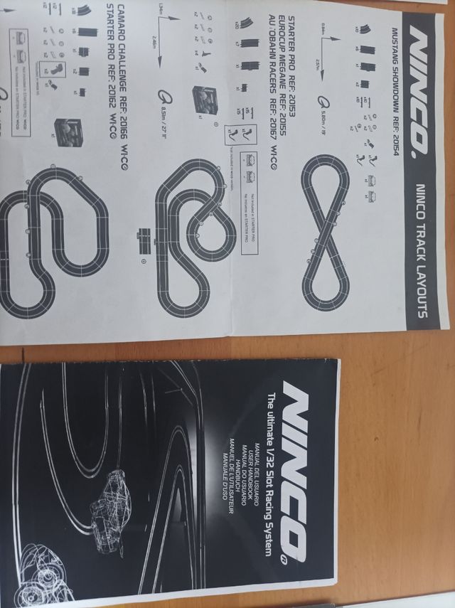 Lote Ninco documentos coleccionista