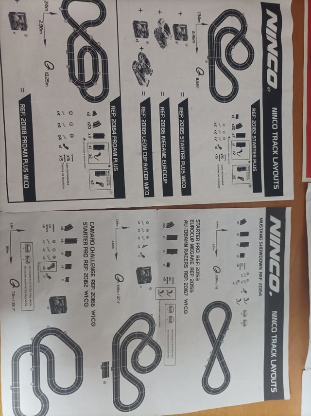 Lote Ninco documentos coleccionista