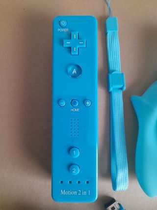 NUEVO WII-U:Mando motion+Nunchuck+Fundas+Correa