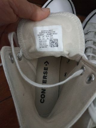 Converse all star plataforma