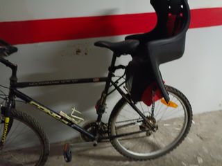 Bicicleta con porta niños en Linares (Jaén)