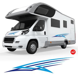 Adhesivo para auto Tribal multicolor