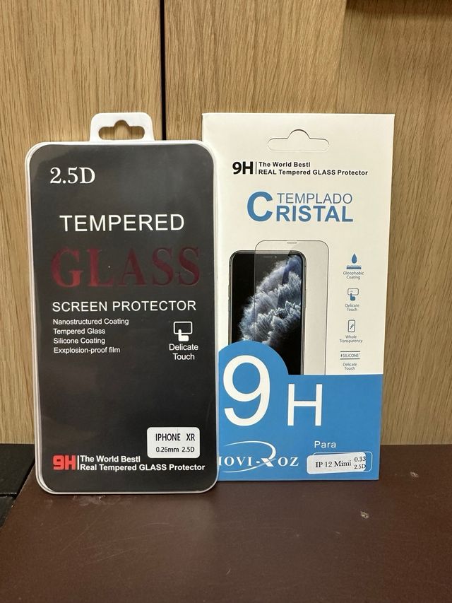 📱 Set di coperchi e 2 vetri temperati