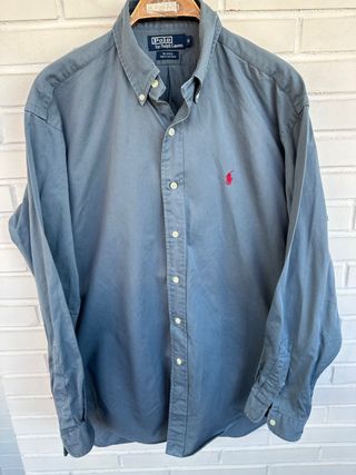 Camisa azul oscuro RALPH LAUREN talla M GRANDE 
