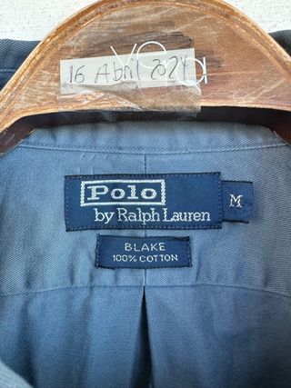 Camisa azul oscuro RALPH LAUREN talla M GRANDE 
