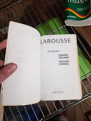 Diccionarios Italiano Español