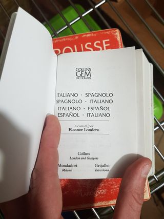 Diccionarios Italiano Español