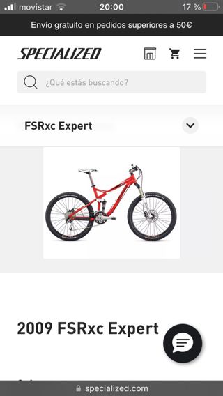 Specialized fsr xc 2009