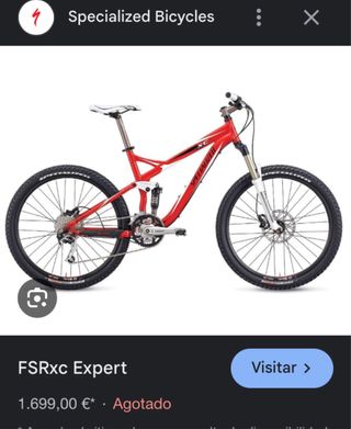 Specialized fsr xc 2009