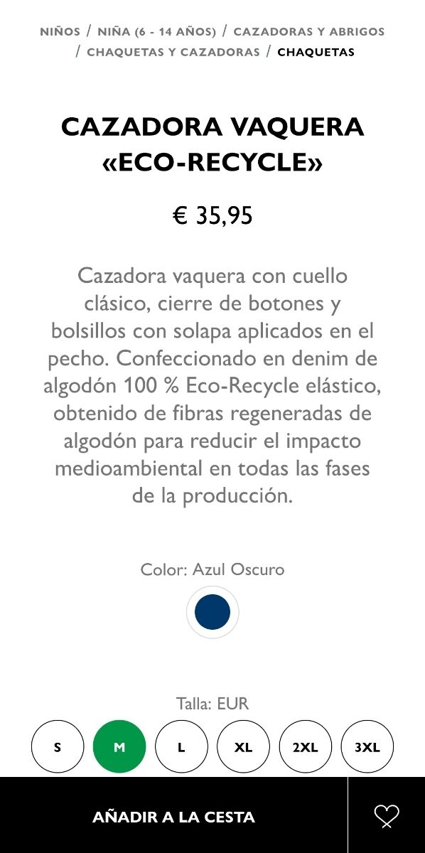 Benetton T.7-8 años