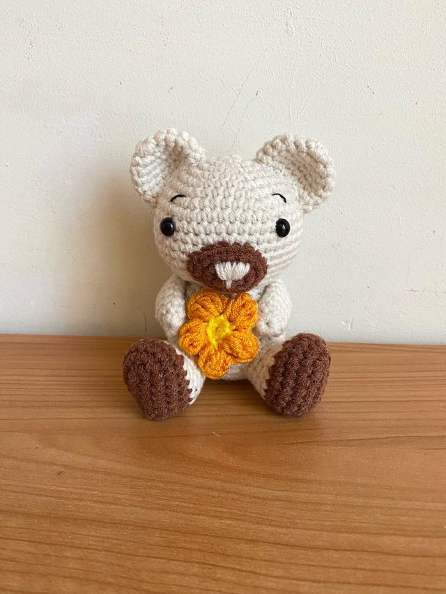 Orsetto amigurumi peluche
