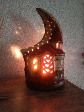 Cuadro antiguo italiano con espejo