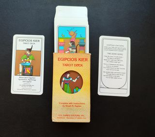 Tarot Egipcio Kier 1ª Edición 1984