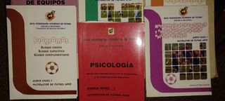 Libros técnico deportivo de fútbol