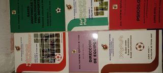 Libros técnico deportivo de fútbol