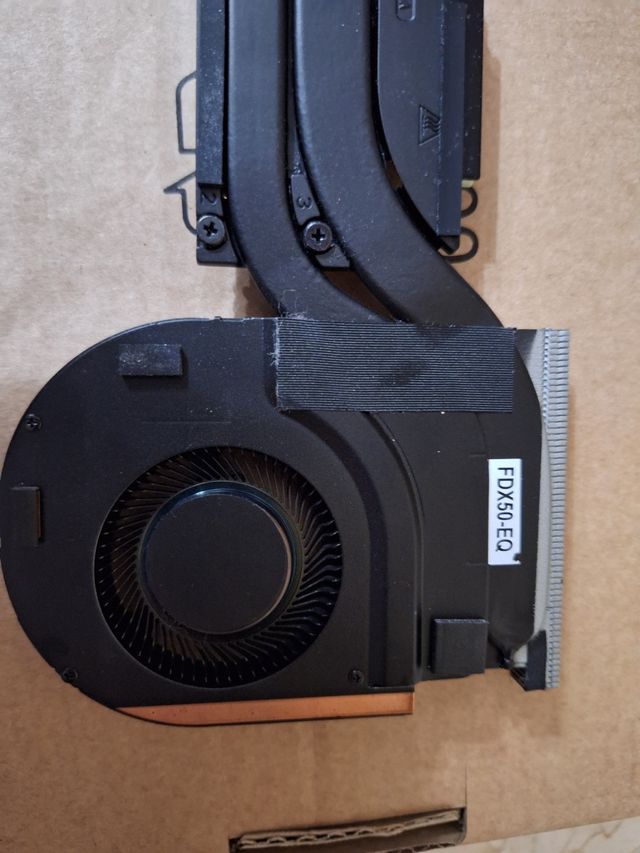 kit fan - ventilacion original DELL 7550 / i9