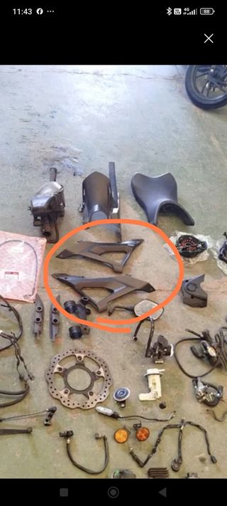 Despiece Honda cb125r
