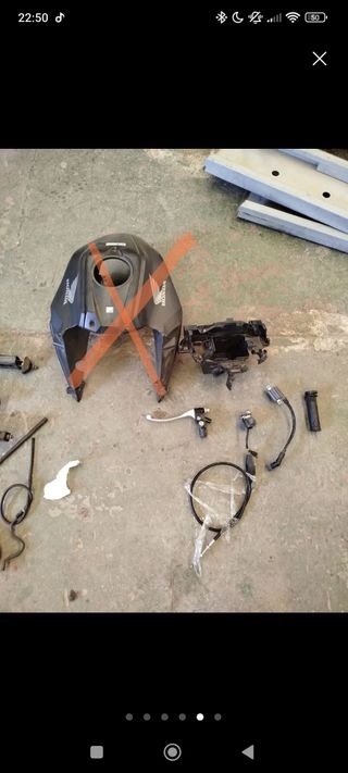 Despiece Honda cb125r