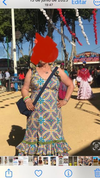Traje de flamenca