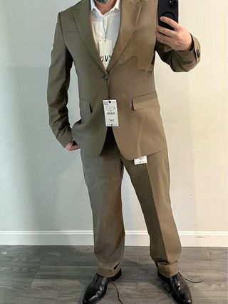 Traje de vestir zara