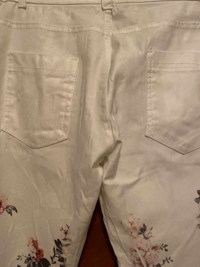 pantaloni fiori