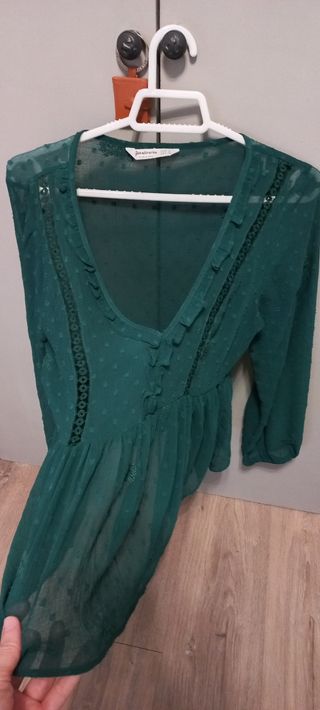 blusa fina elegante