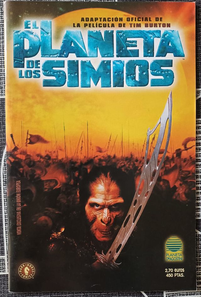El Planeta de los Simios de Tim Burton (cómic)