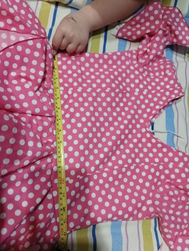 Traje de flamenca niña