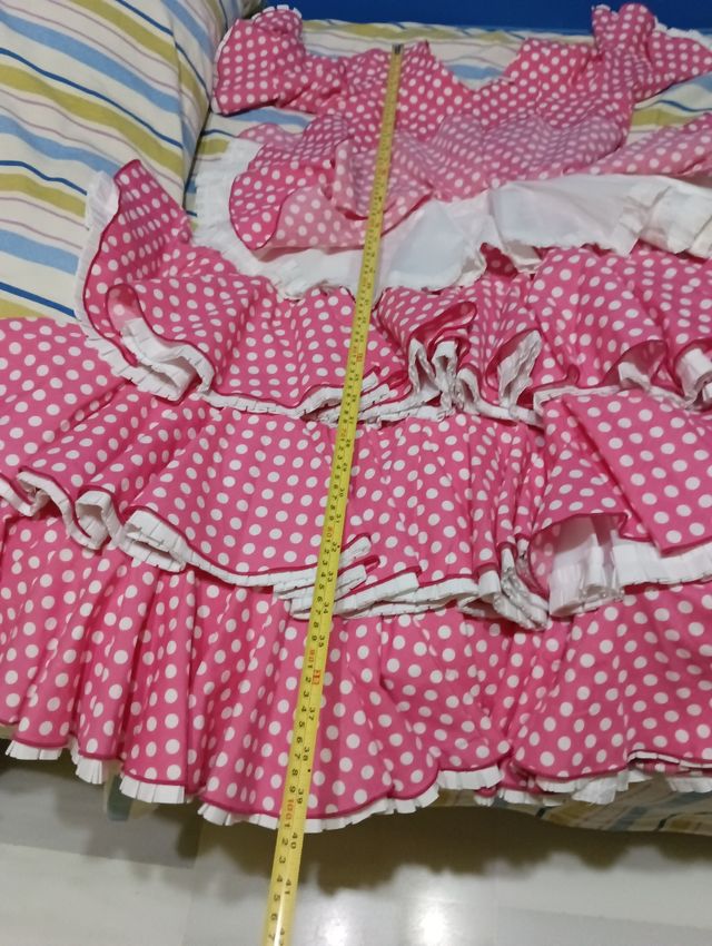 Traje de flamenca niña