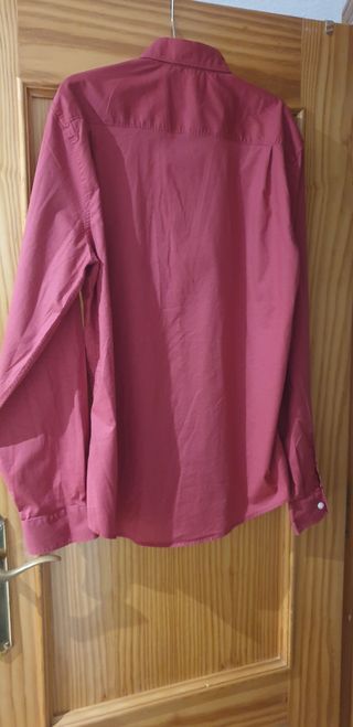 Camisa hombre roja