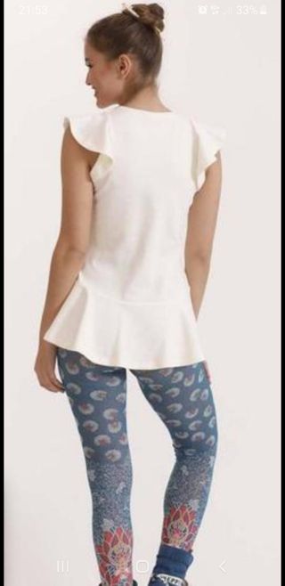 Camiseta talla L Highly Preppy beige