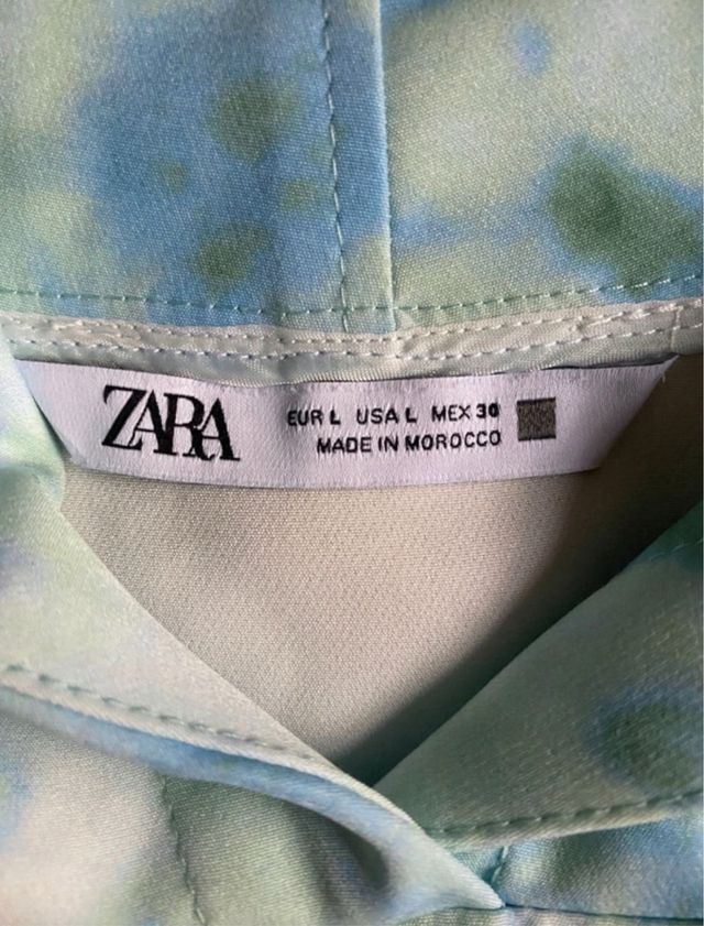 Sweat a capuche tie and dye Zara