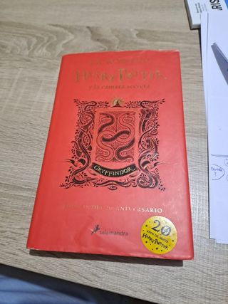 Libro "Harry Potter y la cámara secreta"