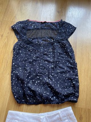 Camisa transparente estrellas T.M