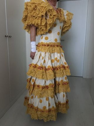 Traje flamenca