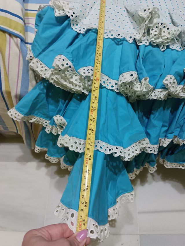 Traje de flamenca niña