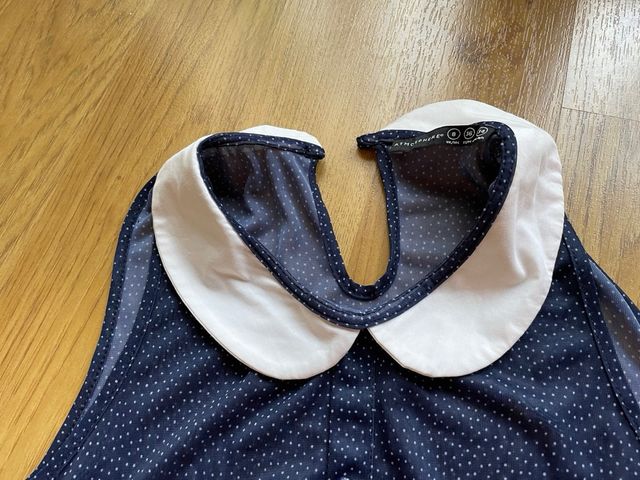 Camisa transparente topos T.36 