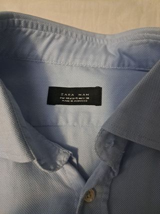 Camisa hombre Zara para gemelos 