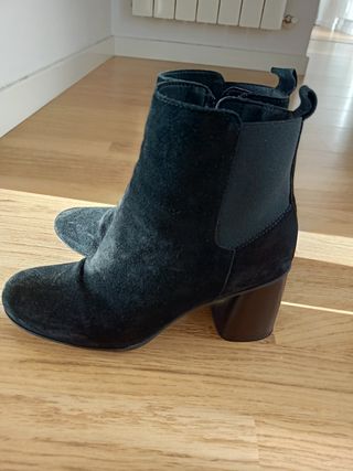 Botines negros