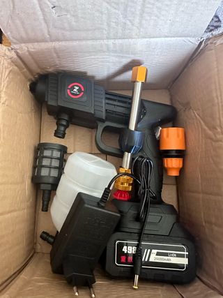 Pistola de limpeza à pressão eléctrica