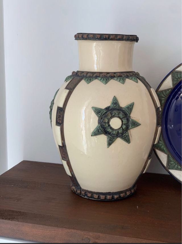 Jarrón artesanía árabe