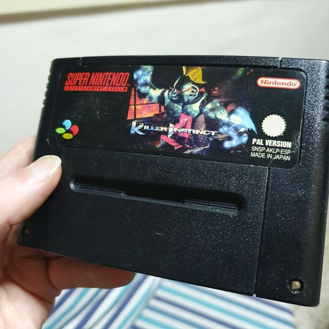 Killer Instinct Super Nintendo SNES PAL-ESP