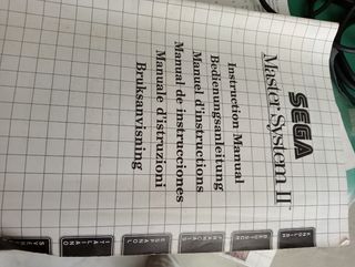 Consolle videogiochi Master Sistem II