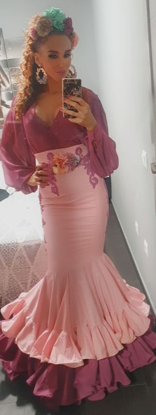 Traje de flamenca madre e hija