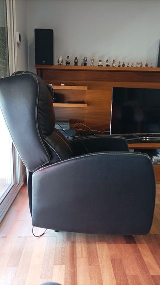 Sillón de piel, nuevo