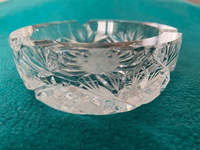 Posacenere in cristallo 