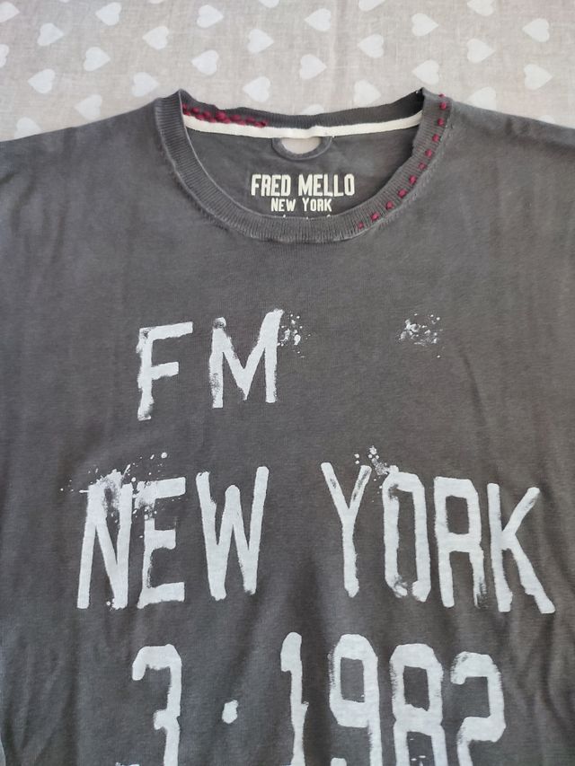 Fred Mello. Pullover cotone