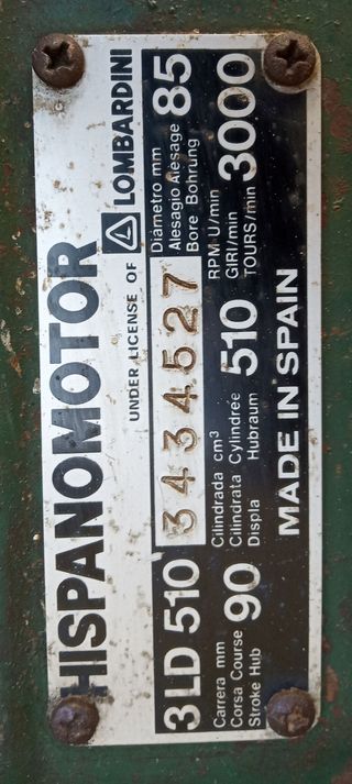 MOTOCULTOR GOLDONI 14 CV